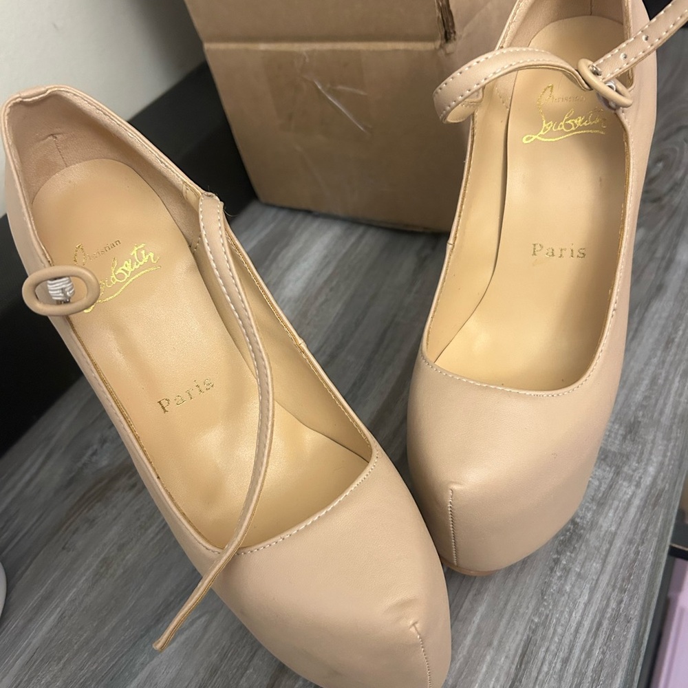 Christian Louboutin Nude Women's Shoes